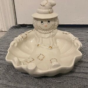 Lenox Scarecrow Candy Dish